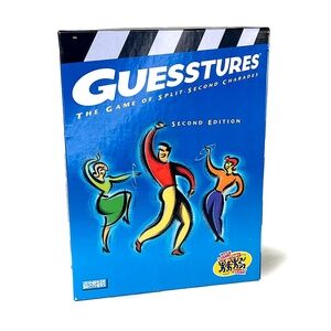 Guesstures - Game of Split Second Charades - NEW